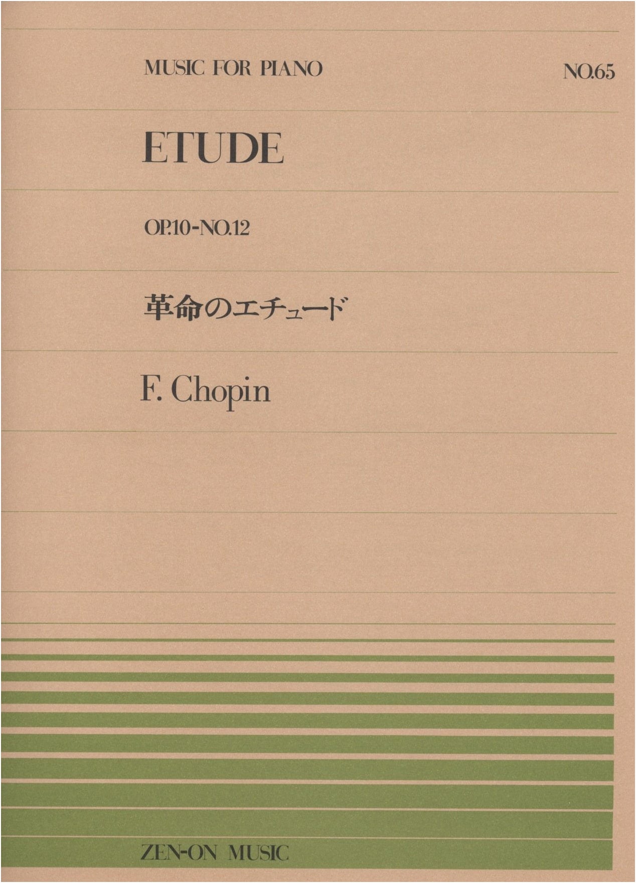 Chopin's Revolutionary Etude (Piano Piece Series 065)