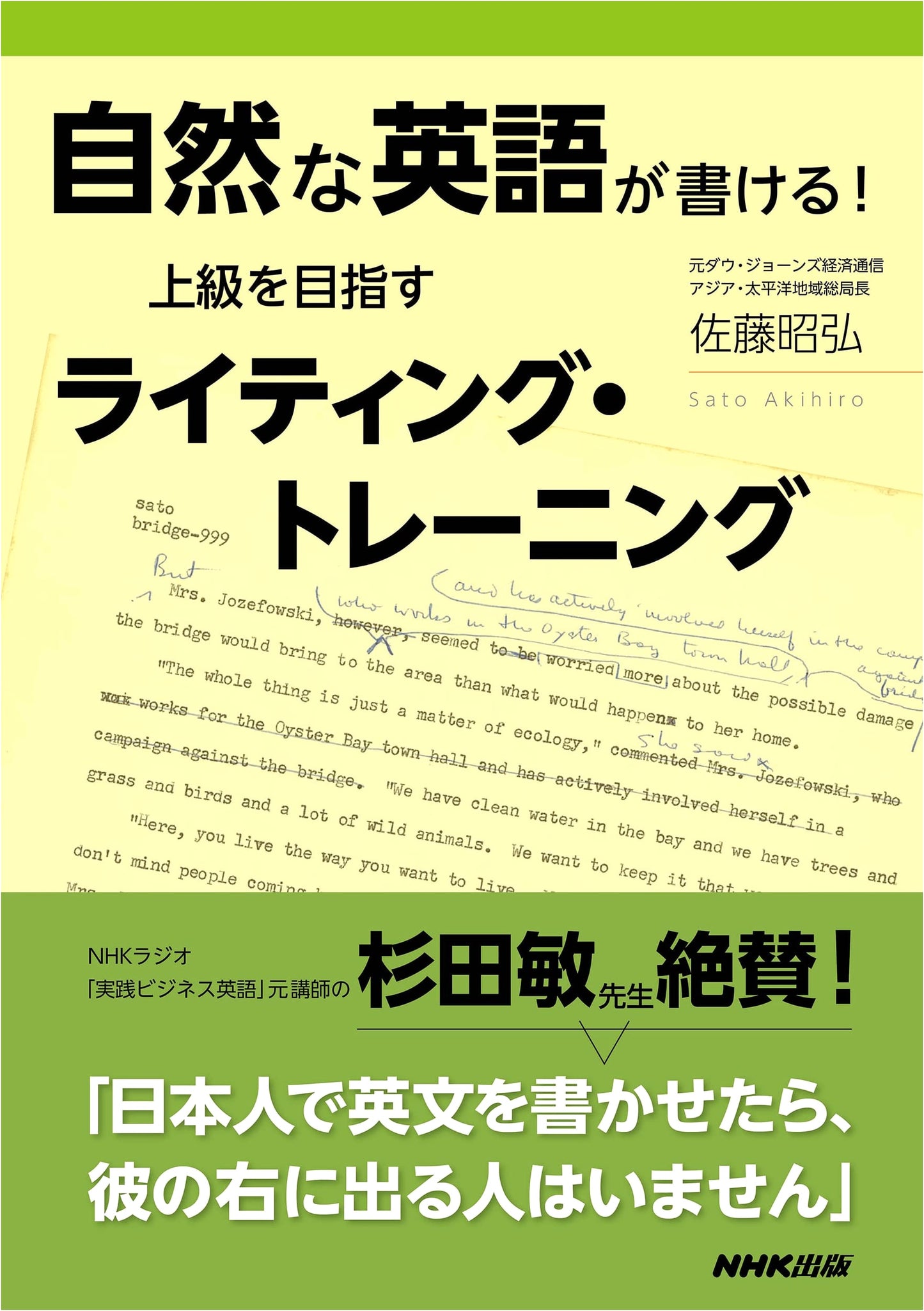 Mastering Natural English: Advanced Writing Training