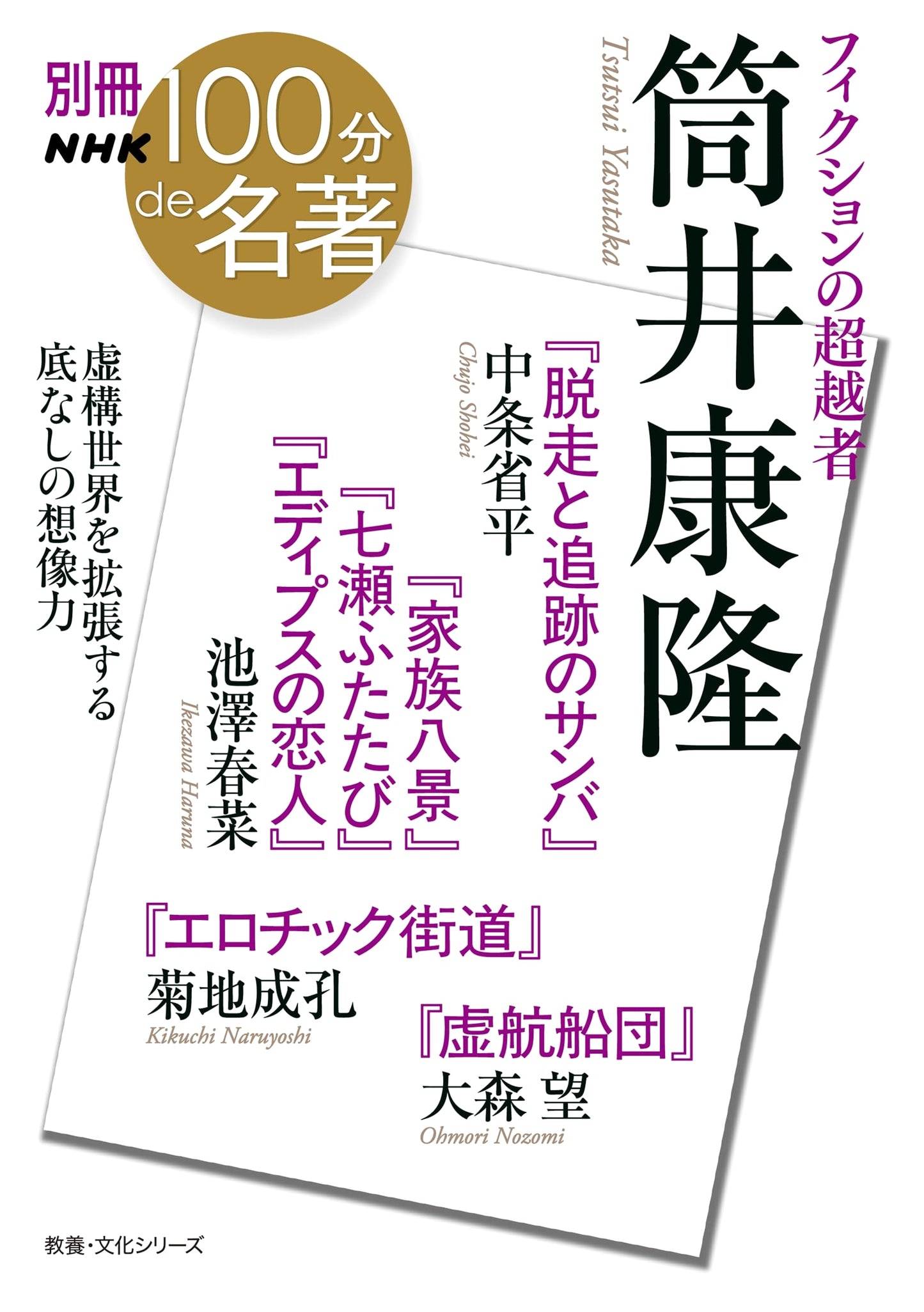 NHK 100 Minutes to Masterpiece Extra: Yasutaka Tsutsui, Transcendent of Fiction
