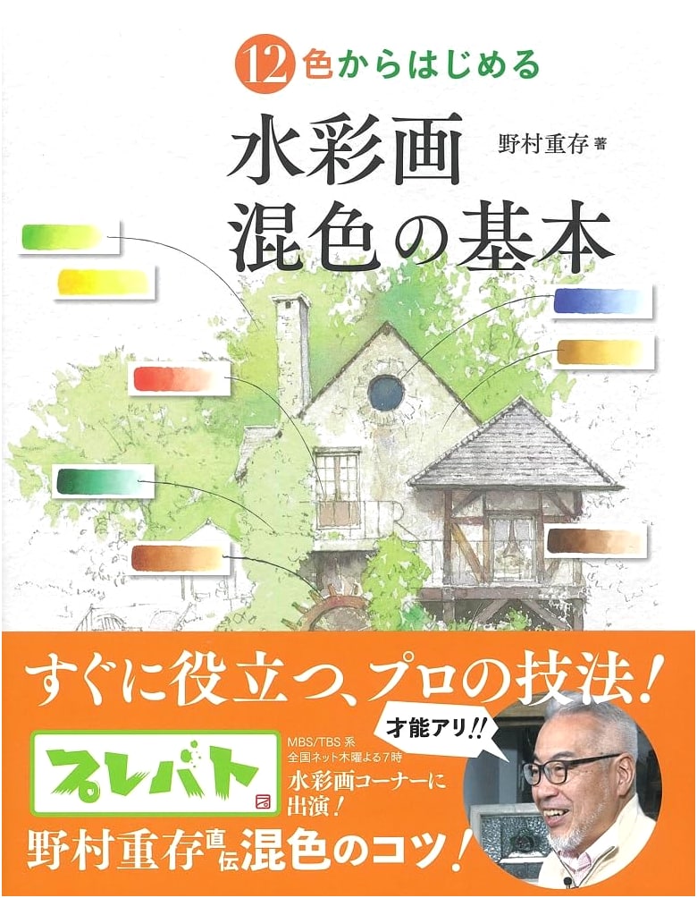 Watercolor Painting: Mixing Colors from 12 Colors by Shigezon Nomura