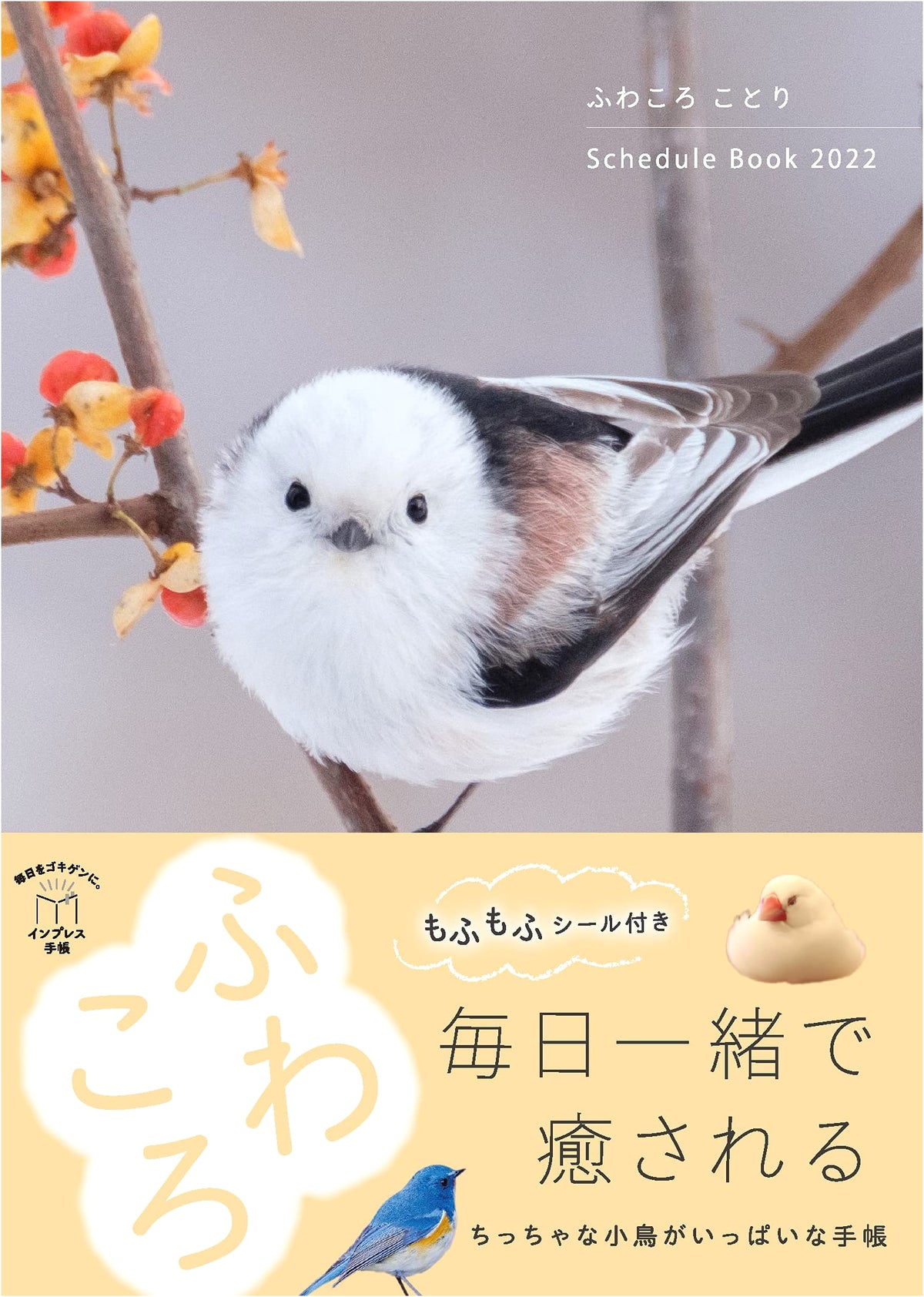 Fuwa Koro Kotori Schedule Book 2022: Fluffy Bird Planner