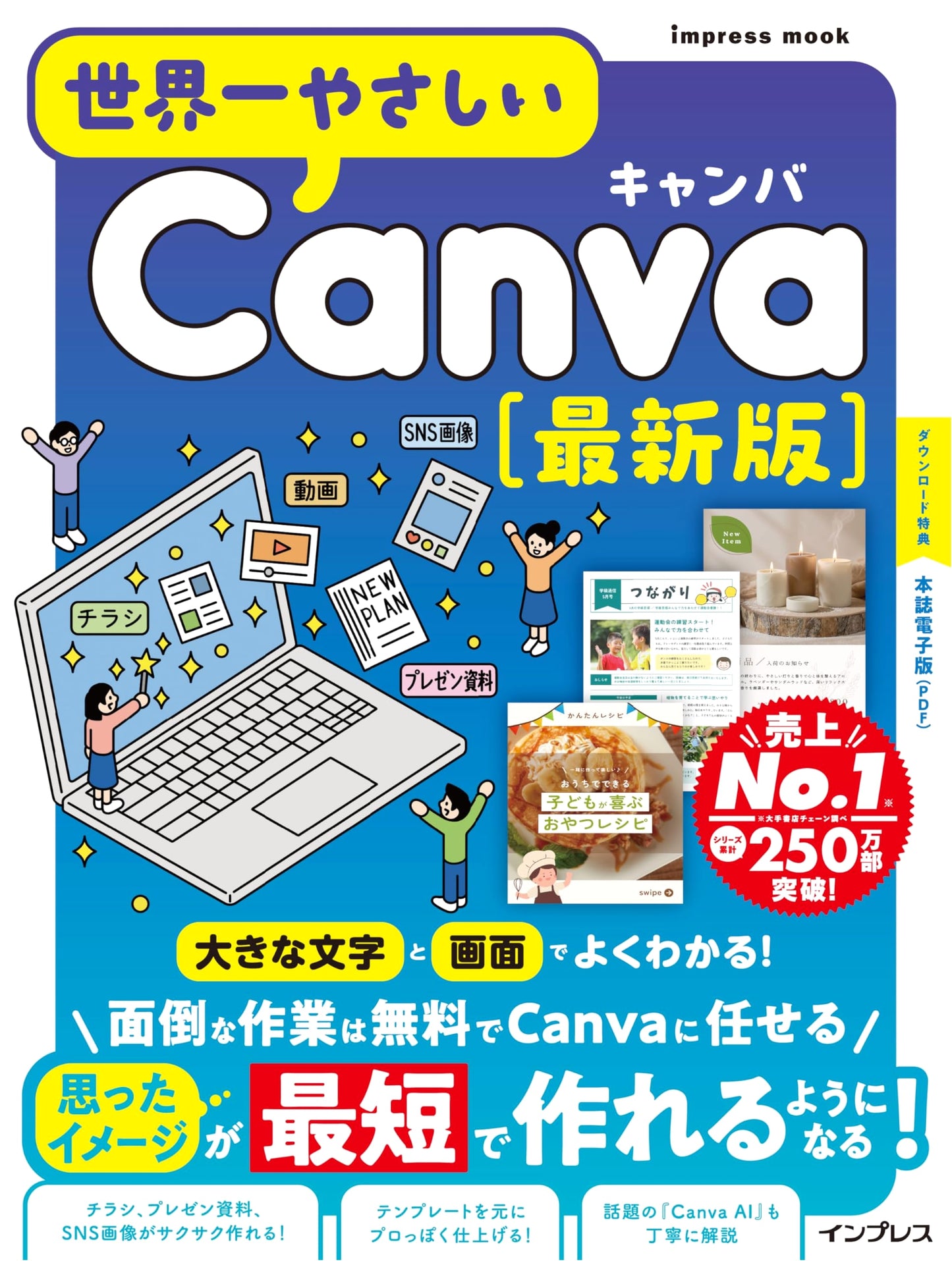 The Easiest Canva Guide: Latest Edition (impress mook) by LibroWorks