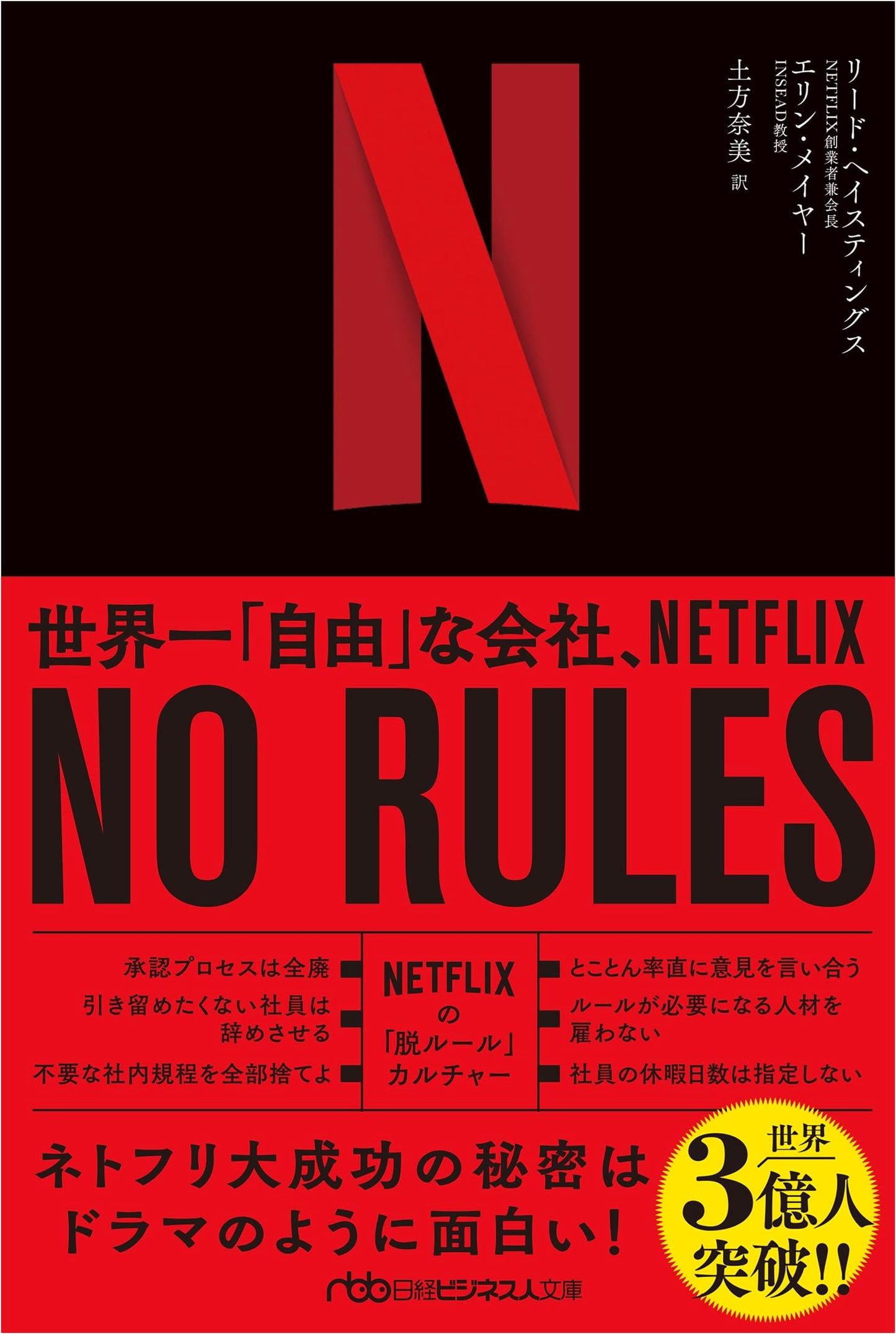 No Rules: Netflix and the Culture of Reinvention by Reed Hastings