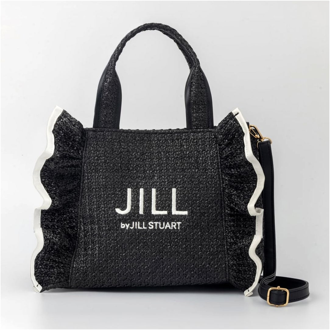 JILL by JILL STUART BOOK: Basket Bag BLACK ver.