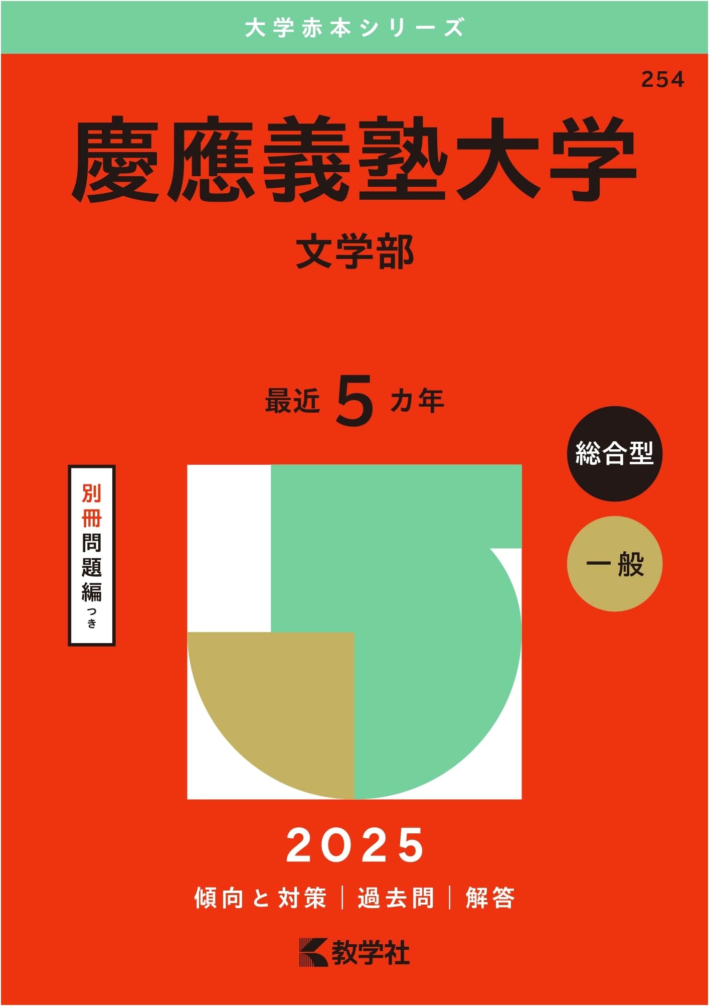 Keio University (Faculty of Letters) - 2025 University Red Book Series