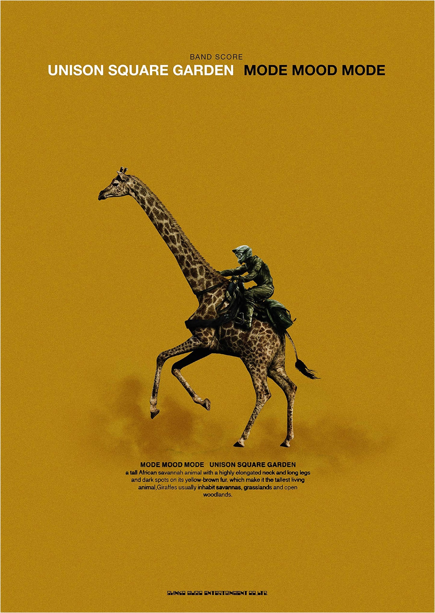 UNISON SQUARE GARDEN "MODE MOOD MODE" Band Score