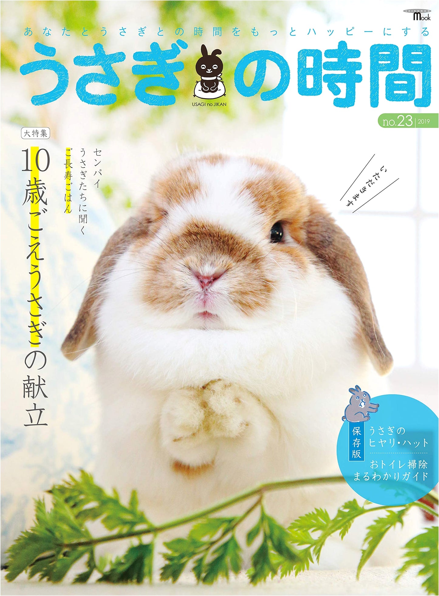Rabbit's Time No. 23: Make Your Time with Your Rabbit Even Happier (Seibundo Mook)