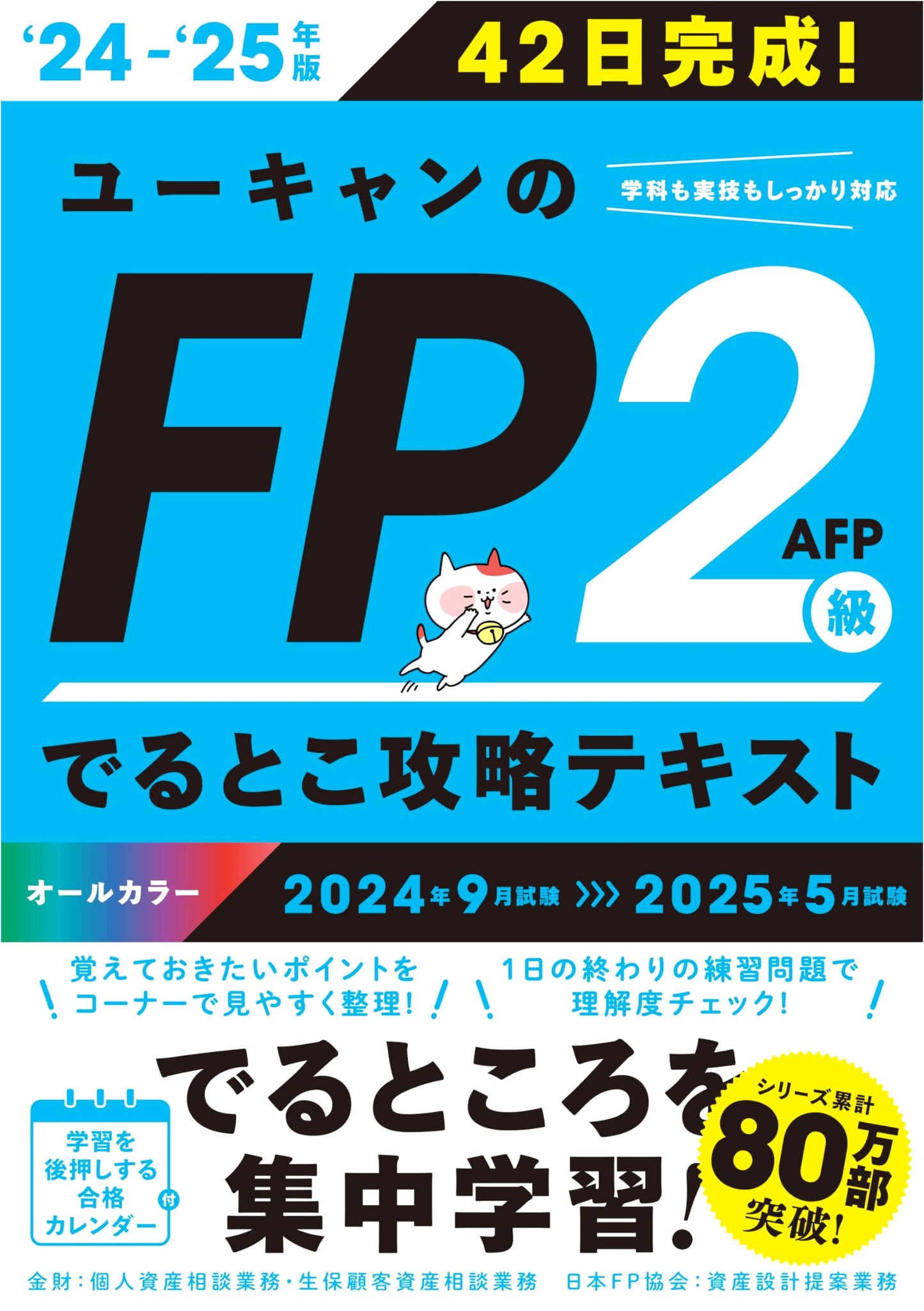 U-CAN's FP2/AFP Exam Strategy Textbook: Achieve in 42 Days! 2024-2025 All-Color Ed.