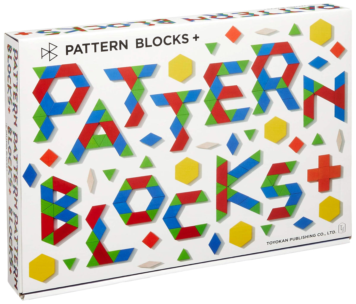 Pattern Blocks Plus: 150-Piece Wooden Toy Set with Activity Cards