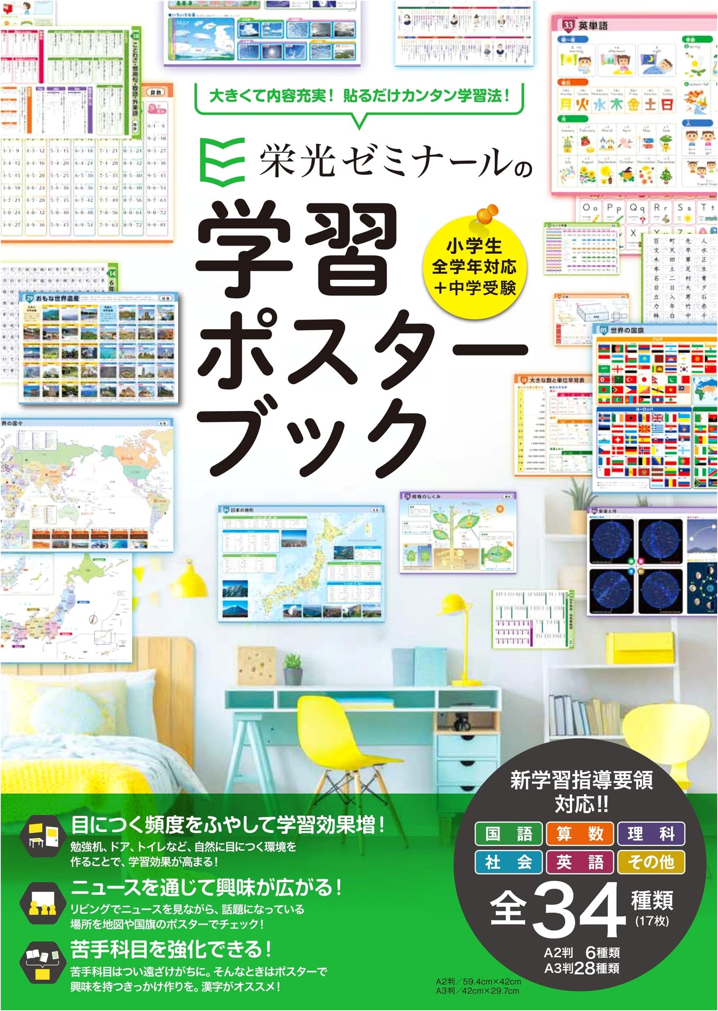 Eikoh Seminar's Educational Poster Book for Learning