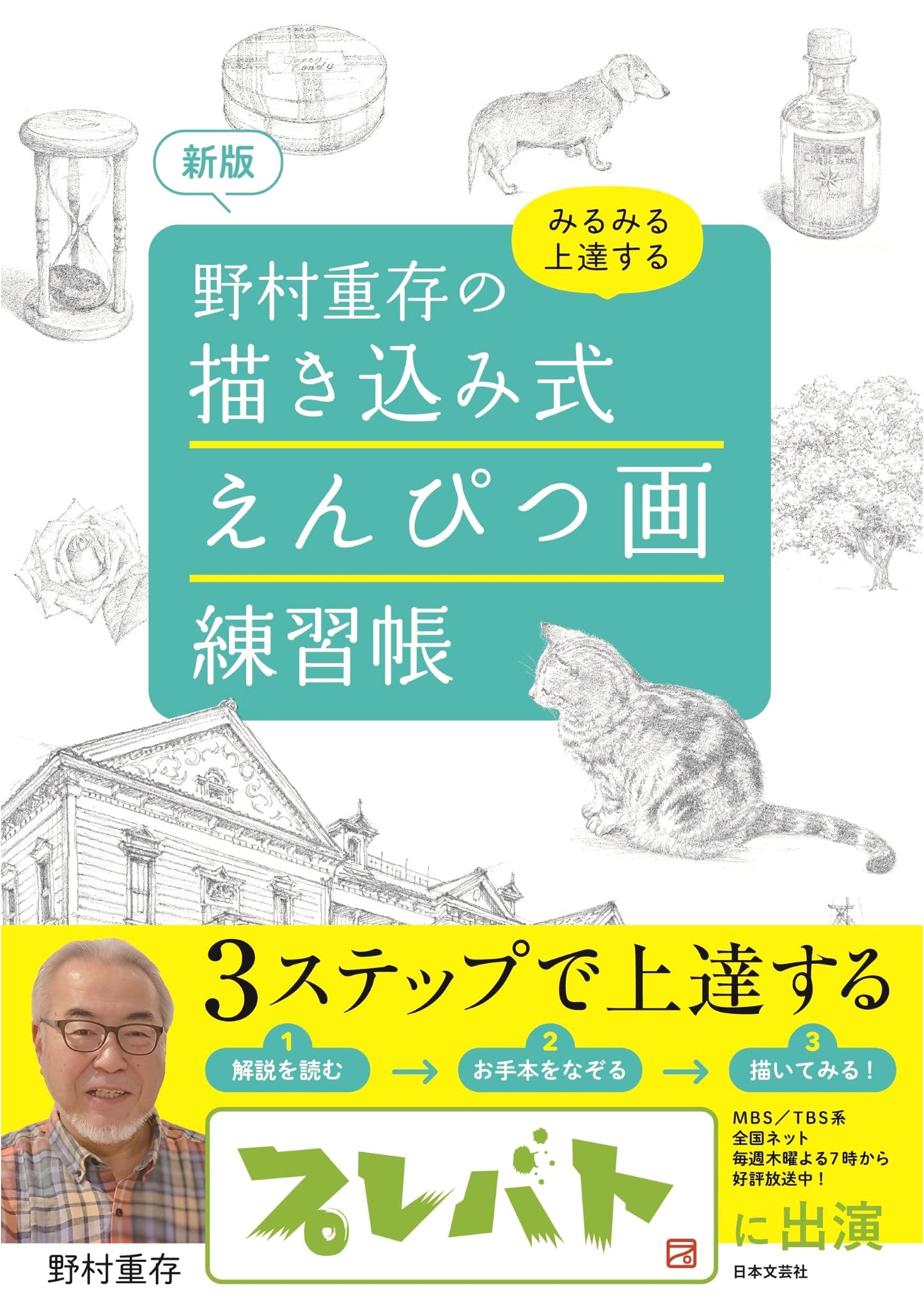 Nomura Shigeari's Pencil Drawing Workbook: Rapidly Improve Your Skills