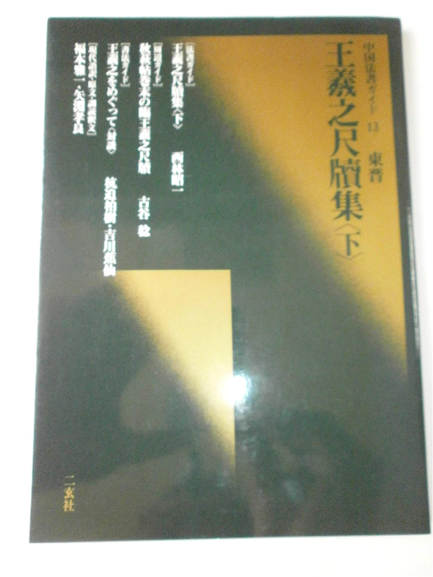 Wang Xizhi's Letters, Vol. 2 by Shoichi Nishibayashi