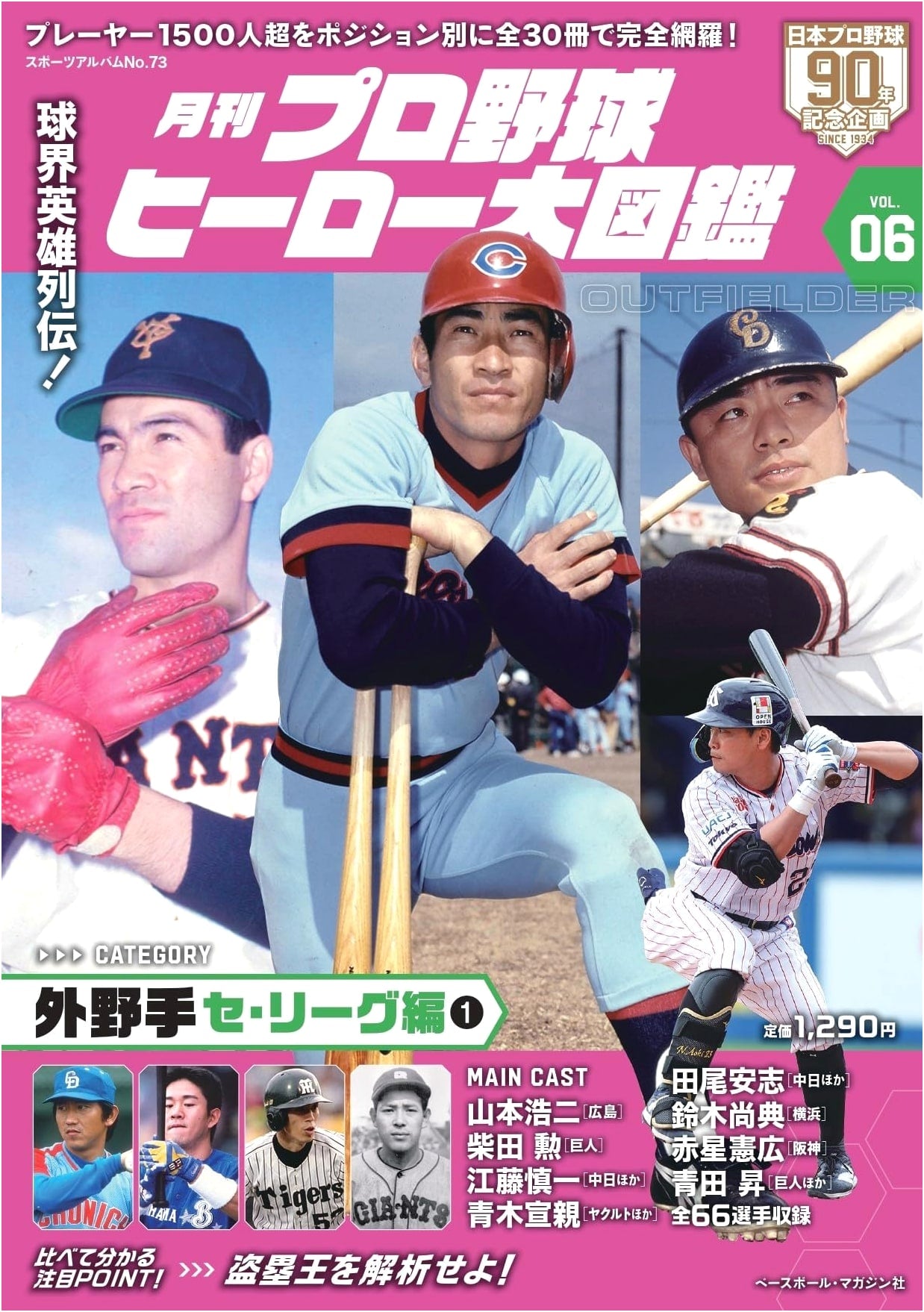Professional Baseball Heroes Grand Illustrated Guide Vol. 6: Sports Album