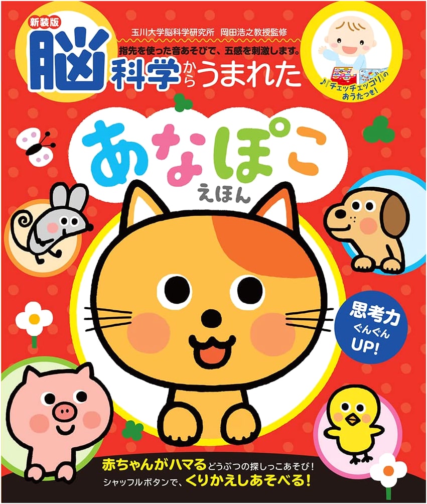 Brain Science Hole Picture Book: Sound & Educational Picture Book