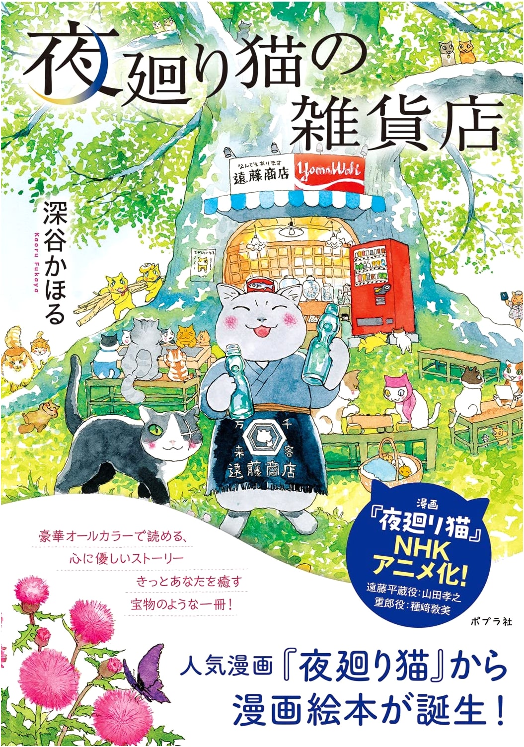Night Patrol Cat's General Store by Kahoru Fukaya