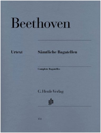 Beethoven: Collection of Bagatelles - Henle Urtext Edition