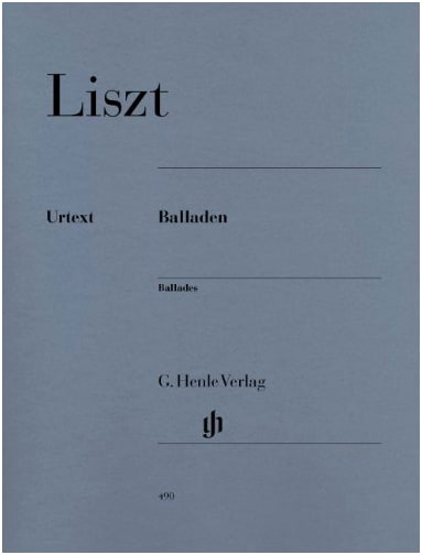 Liszt: Ballades - Henle Urtext Edition (Sheet Music)