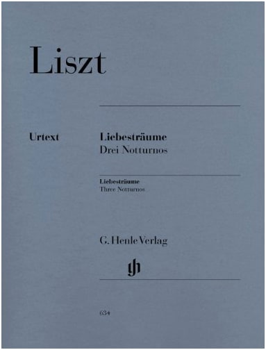 Franz Liszt: Liebesträume Complete Urtext Edition (Henle Verlag)
