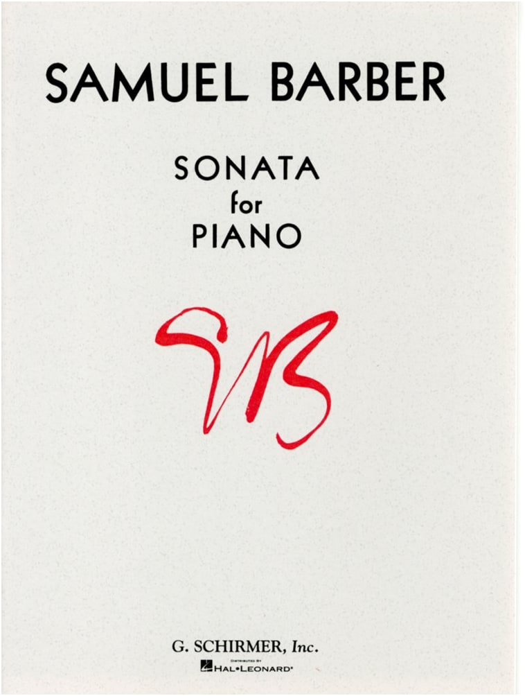Barber: Piano Sonata Op. 26 - Schirmer Edition