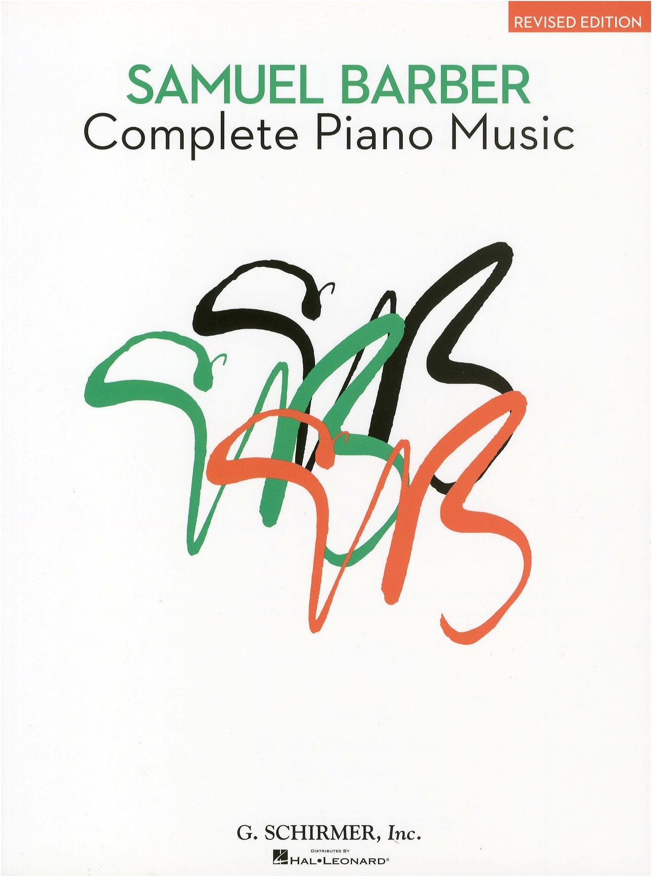 Barber: Complete Piano Works - Schirmer Edition
