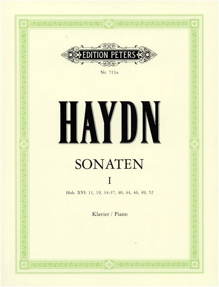 Haydn: Piano Sonatas Vol. 1 - Edited by Martienssen (Peters Edition)