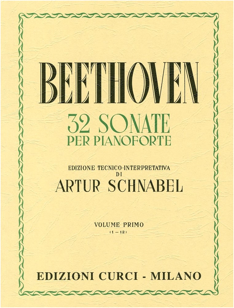 Beethoven: Piano Sonatas Vol. 1, No. 1-12 / Schnabel Edition by Kurchi