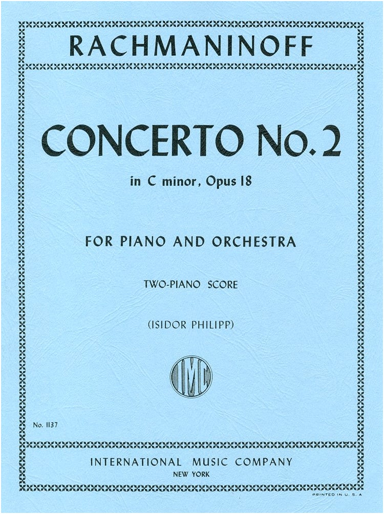 Rachmaninoff: Piano Concerto No. 2 in C Minor, Op. 18 / Arranged for Two Pianos