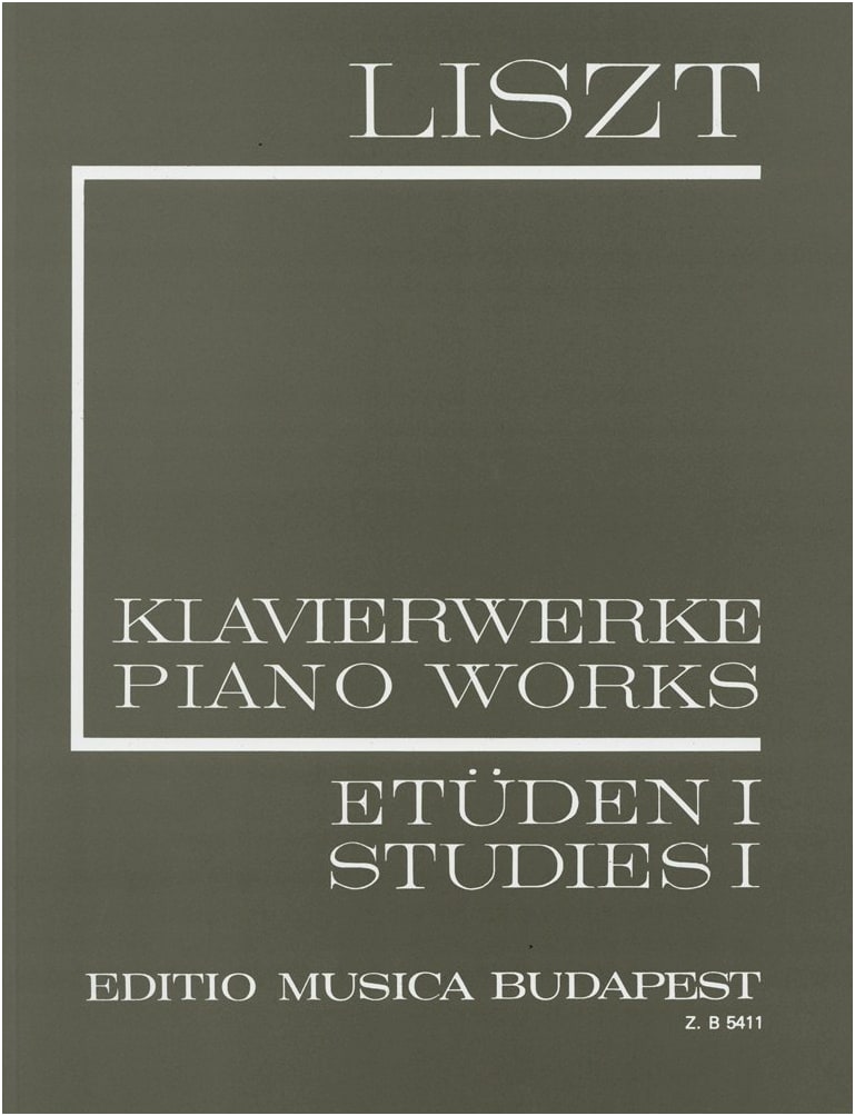 Liszt: Transcendental Etudes / New Complete Edition Series I, Vol. 1 / Piano Solo