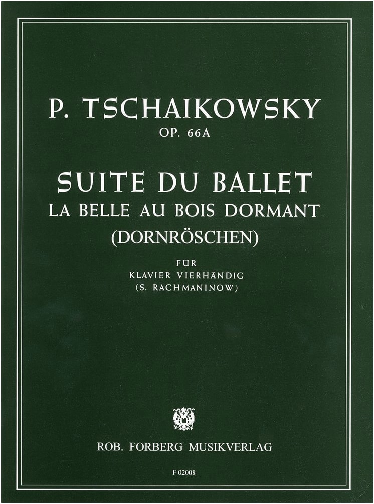 Tchaikovsky: The Sleeping Beauty Suite Op.66a - Piano Duet Arr. (Forberg)