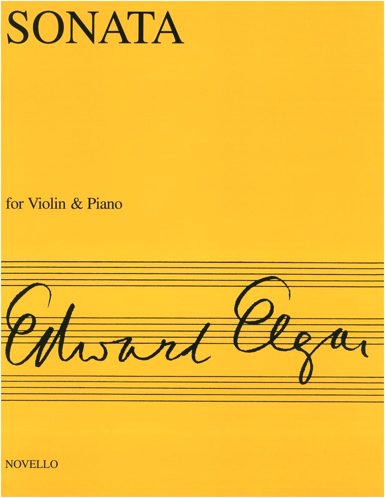 Elgar: Violin Sonata in E minor, Op. 82 - Novello Edition with Piano Accompaniment