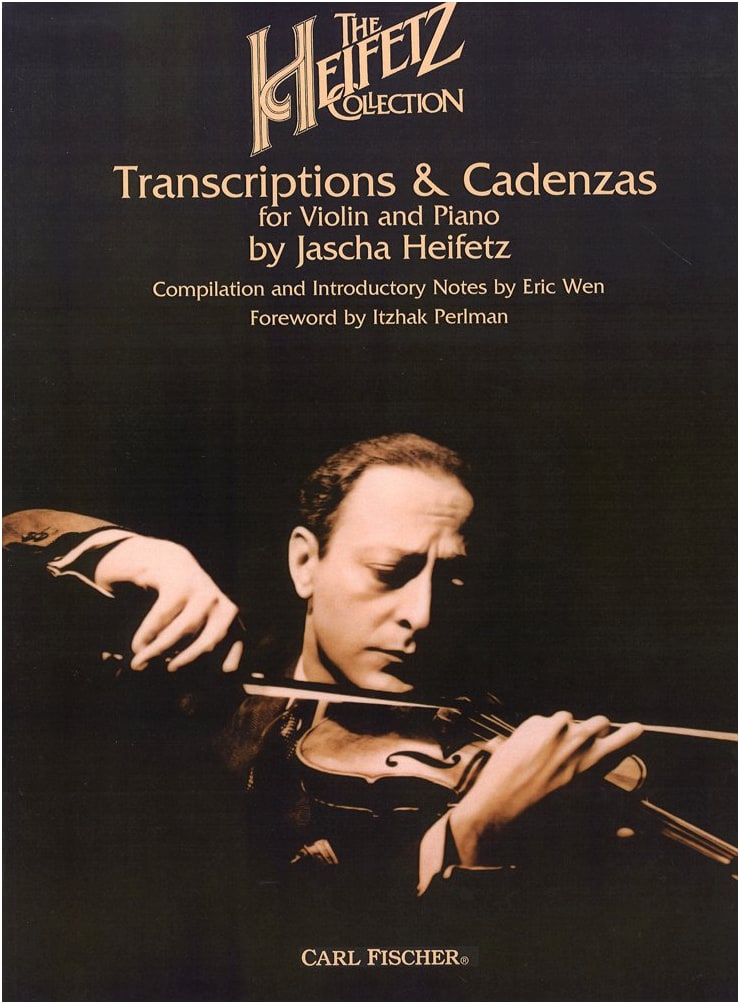 Heifetz Violin Collection, Volume 1: Solo Sheet Music with Piano Accompaniment