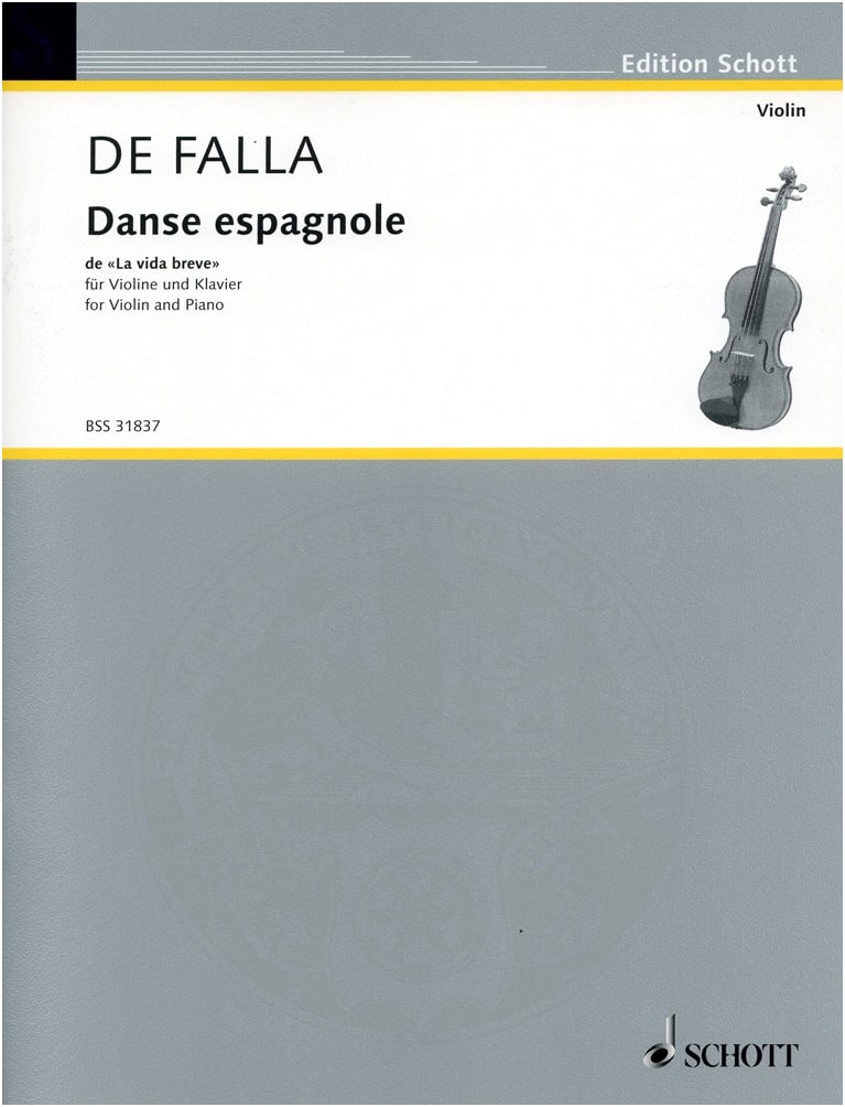 Falla/Kreisler: Spanish Dance from 'La vida breve' - Violin Solo with Piano