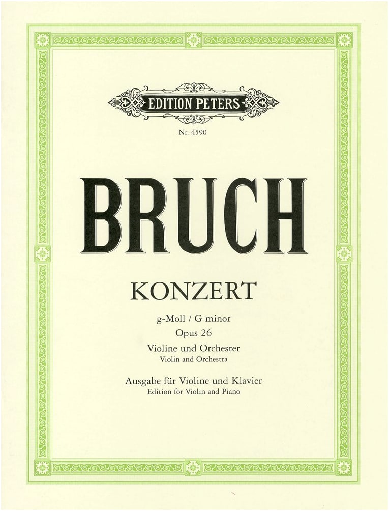 Max Bruch: Violin Concerto No. 1 Op. 26 - Piano Reduction (Strauss Ed.)
