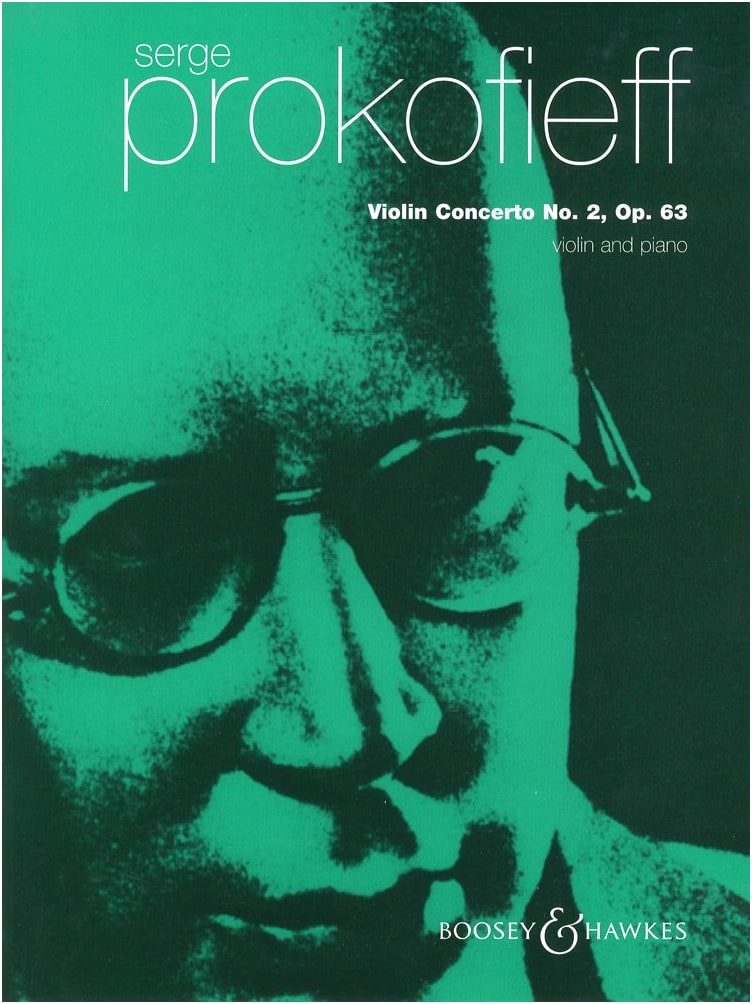 Prokofiev: Violin Concerto No. 2 in G minor Op. 63 - Solo Sheet Music with Piano Accompaniment
