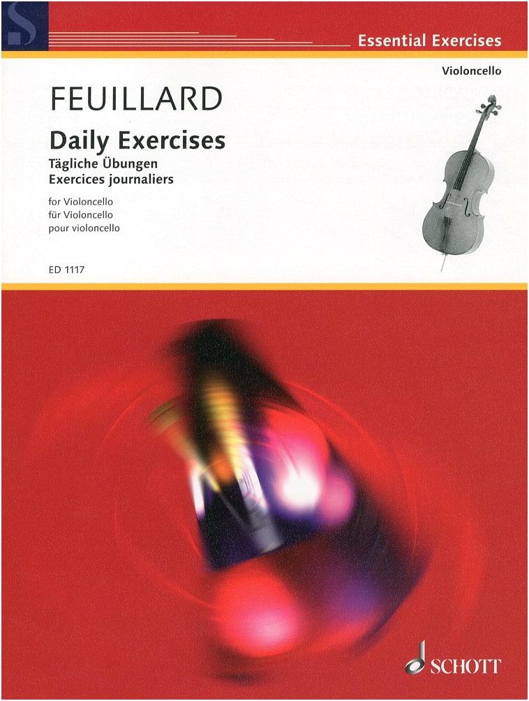 Feuillard: Daily Studies for Cello - A Cello Method Book (Schott Edition)