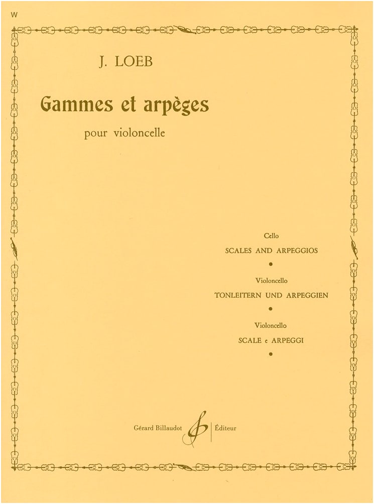 Rêve: Cello Method for Scales and Arpeggios Practice