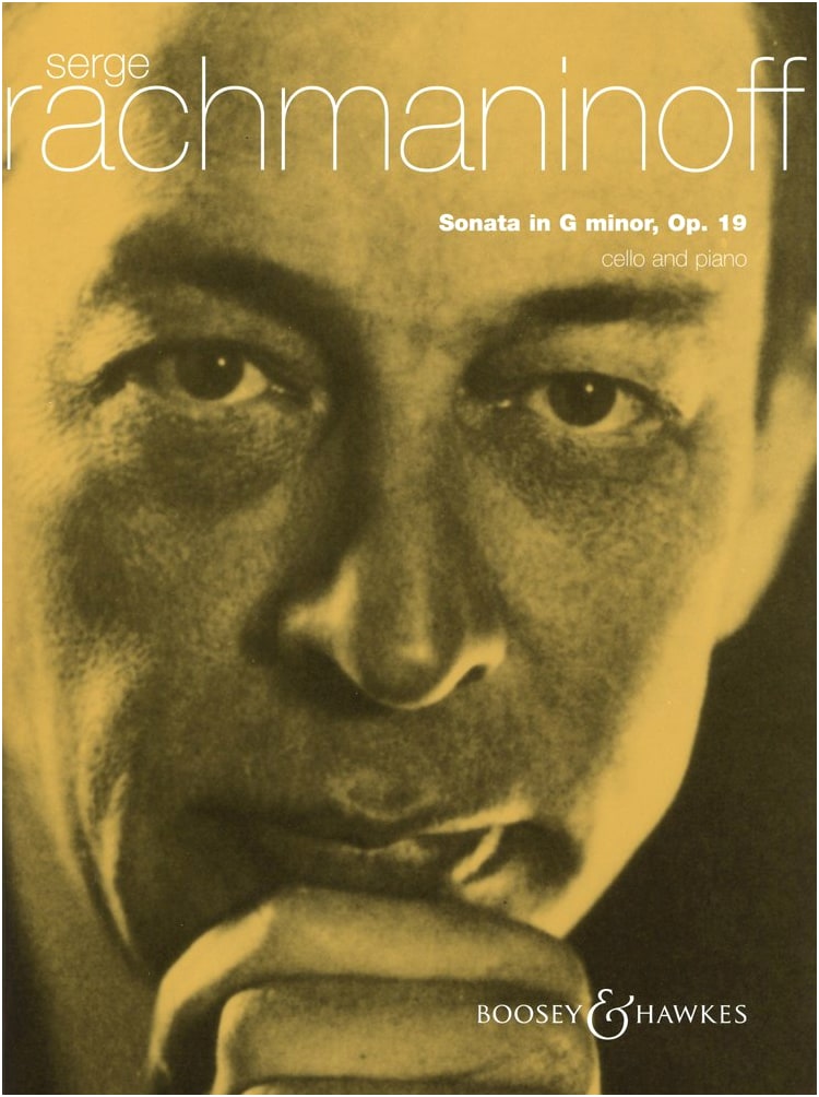 Rachmaninoff: Cello Sonata in G Minor, Op. 19 - Sheet Music with Piano Accompaniment