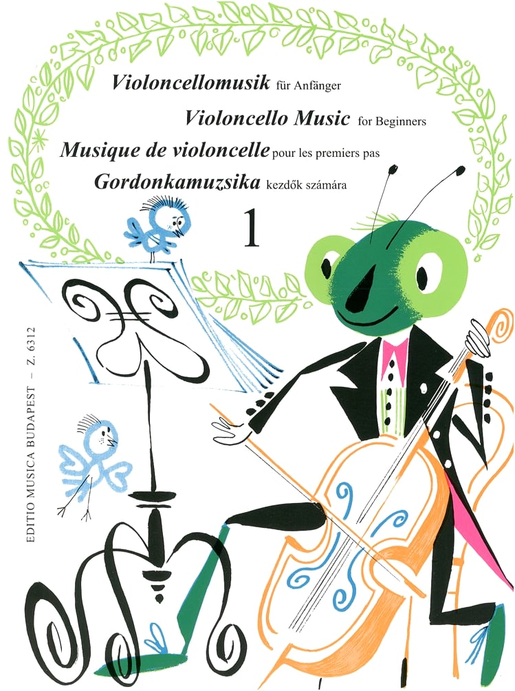 Cello Music Collection for Beginners: Solo Sheet Music with Piano Accompaniment