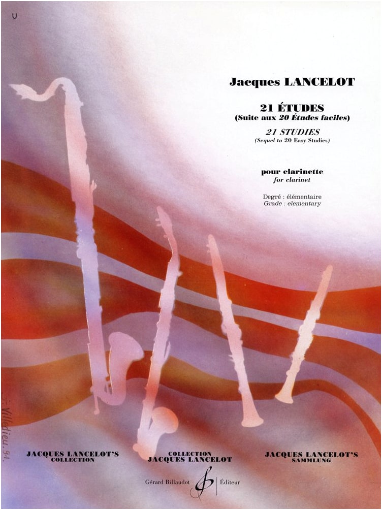 Lancelot: 21 Clarinet Etudes (Suite Based on 20 Easy Etudes)
