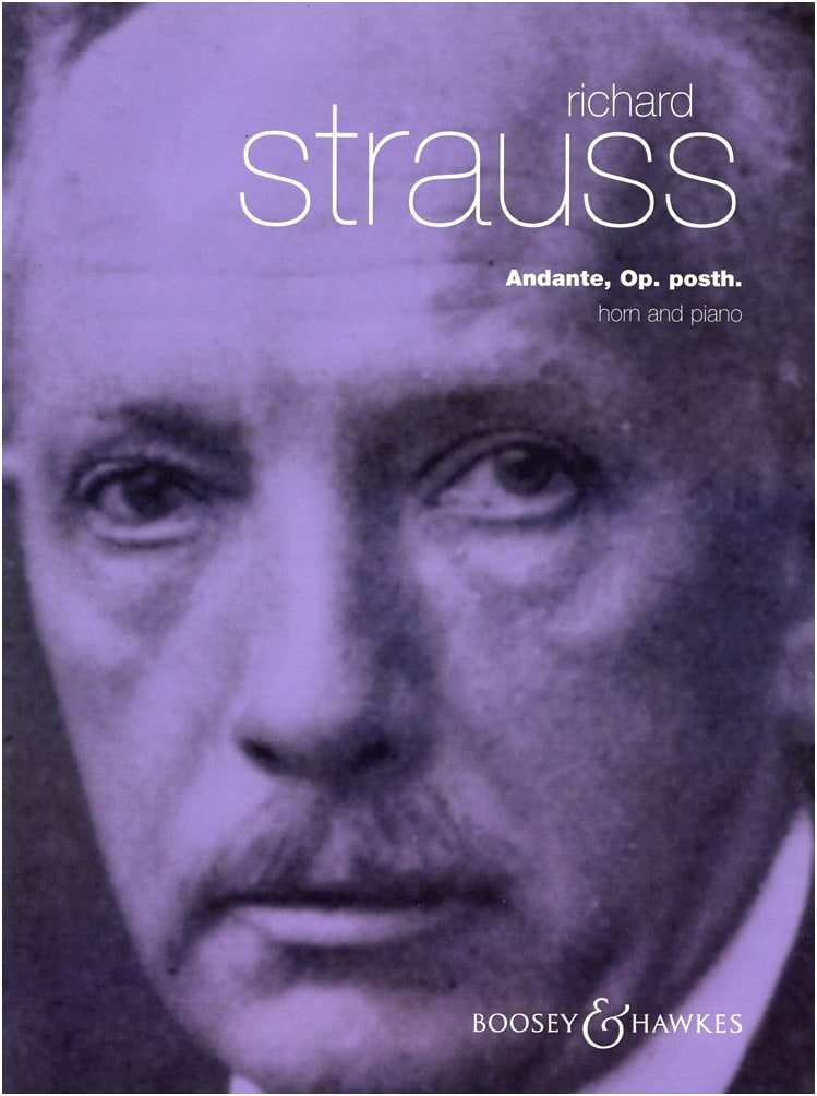 Strauss, R.: Andante / Boosey & Hawkes / Horn Solo with Piano Accompaniment