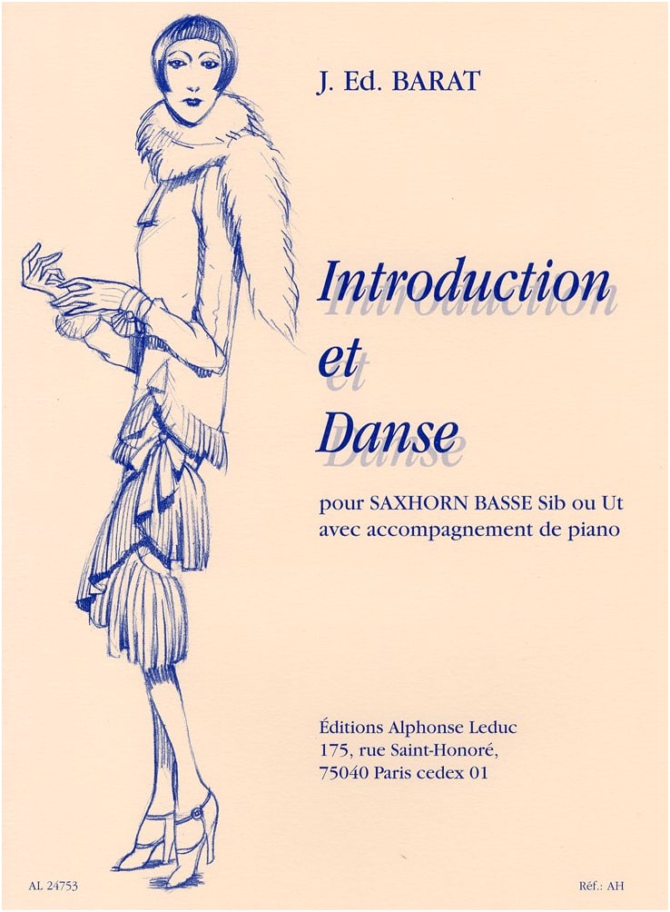 Rose: Introduction and Dance / Leduc / Tuba Solo with Piano Accompaniment