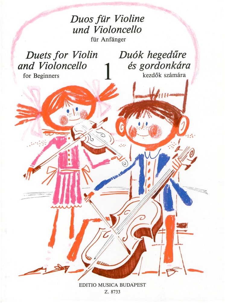 Beginner Duets for Violin and Cello: Performance Score