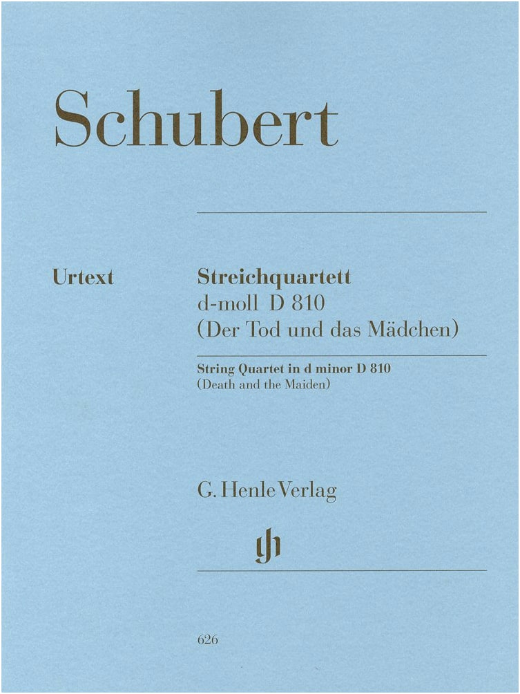 Schubert: String Quartet in D minor D 810 "Death and the Maiden" - Henle Urtext