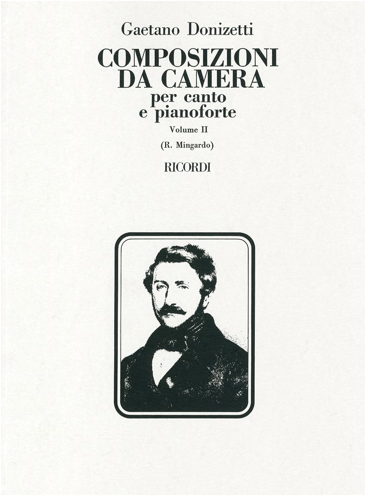 Donizetti: Collection of Songs Vol. 2 (Italian Language) - Ricordi Edition