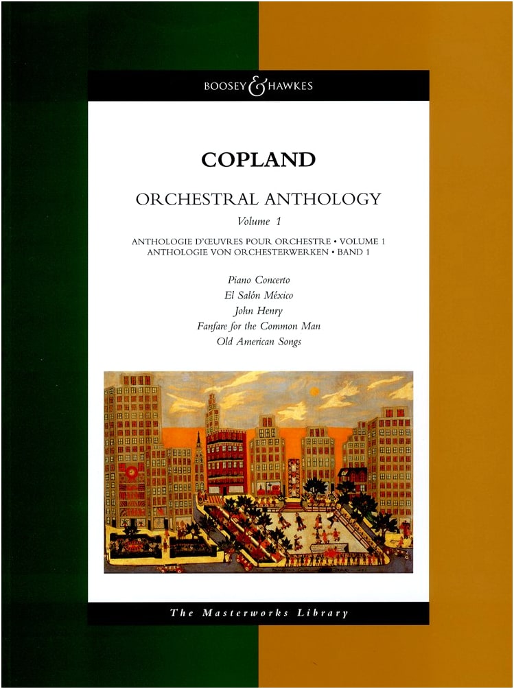 Aaron Copland: Orchestral Anthology, Volume 1 (Full Score)