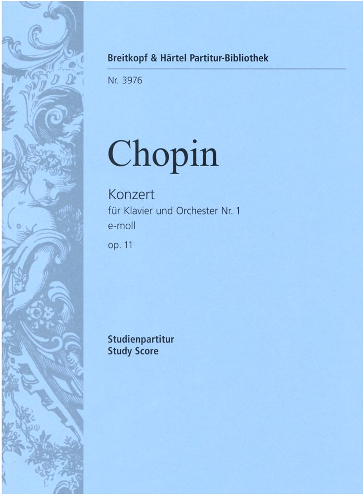 Chopin: Piano Concerto No. 1 in E Minor, Op. 11 - Breitkopf & Härtel Study Score