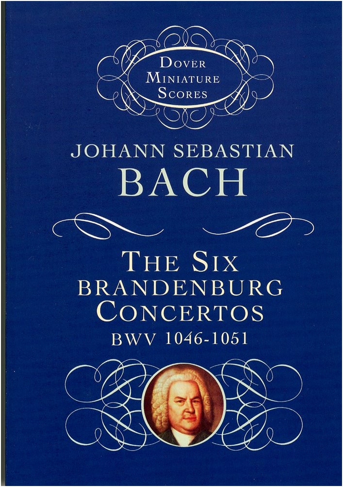 J. S. Bach: Brandenburg Concertos, Complete BWV 1046-1051 - Miniature Score