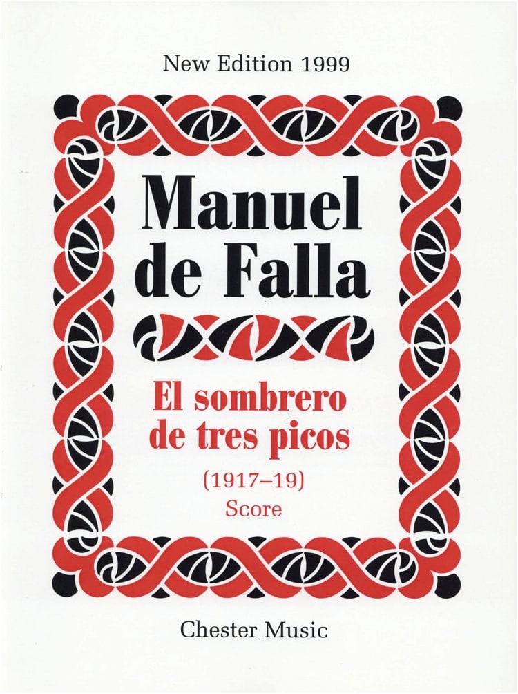 Manuel de Falla: The Three-Cornered Hat Ballet Music - Full Score (Medium Size)