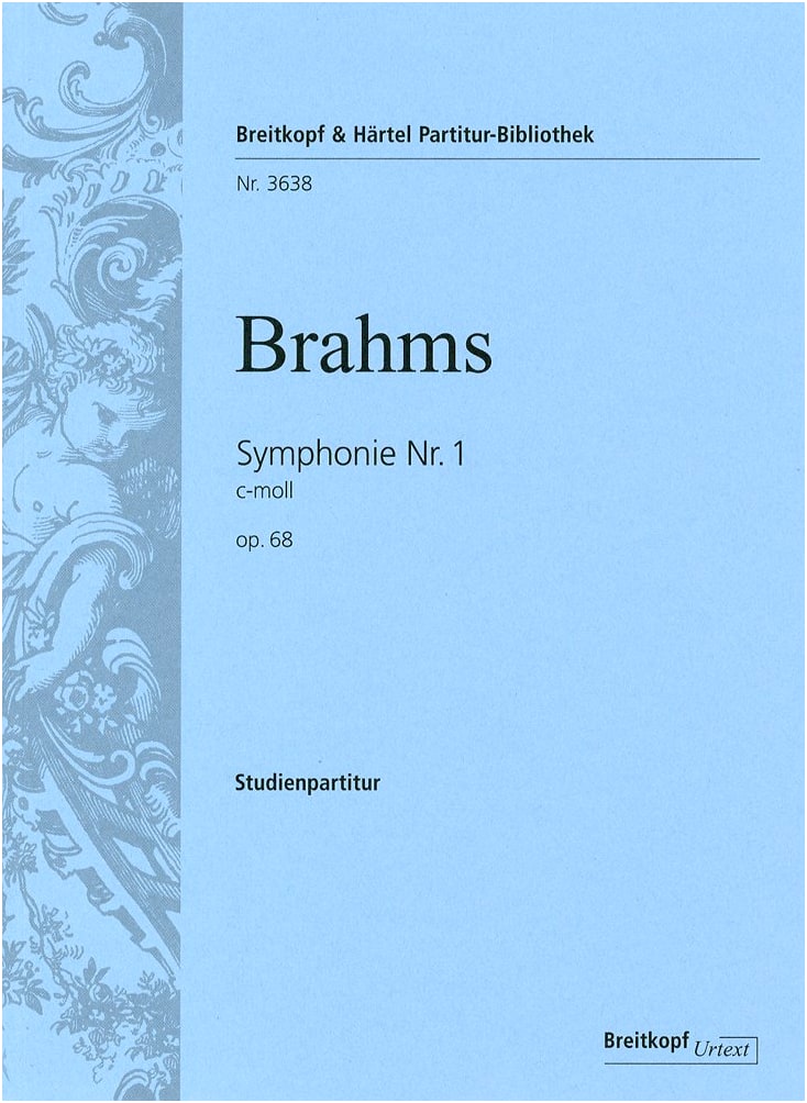 Brahms: Symphony No. 1 in C Minor, Op. 68 (Breitkopf & Härtel Miniature Score)