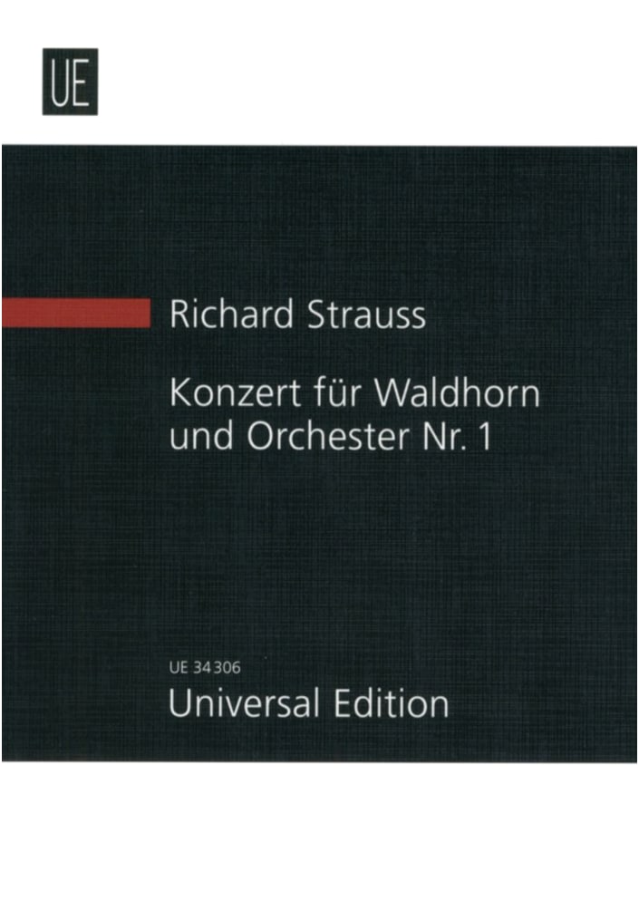 Richard Strauss: Horn Concerto No. 1 in E-flat Major, Op. 11 - Miniature Score